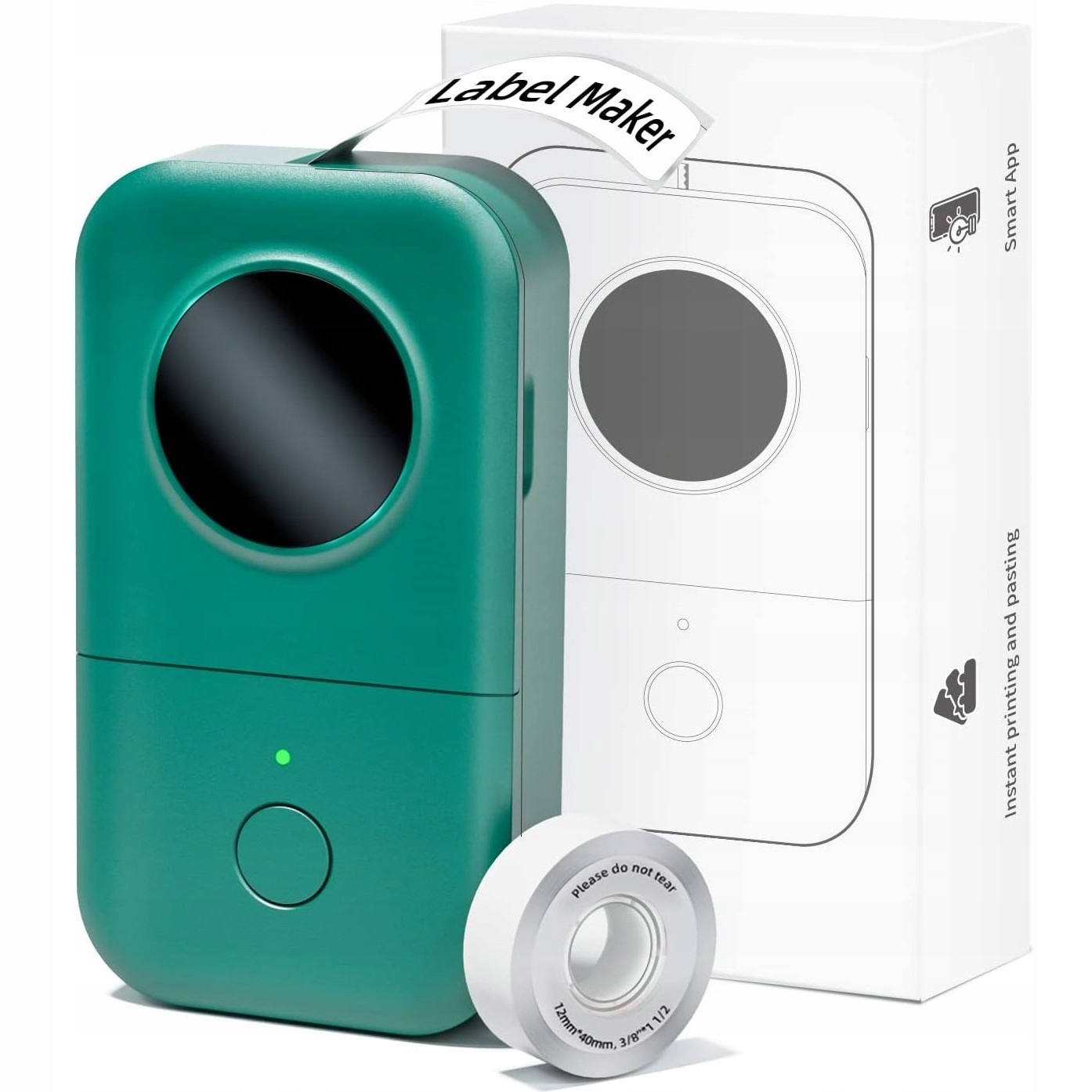 Phomemo D30 mini termální tiskárna samolepících štítků s Bluetooth páskou