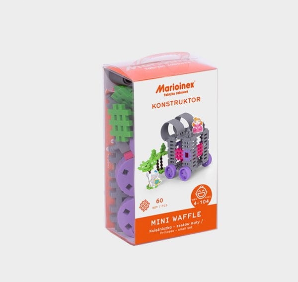 

Klocki Waffle Mini-księżniczka Mała Marioinex