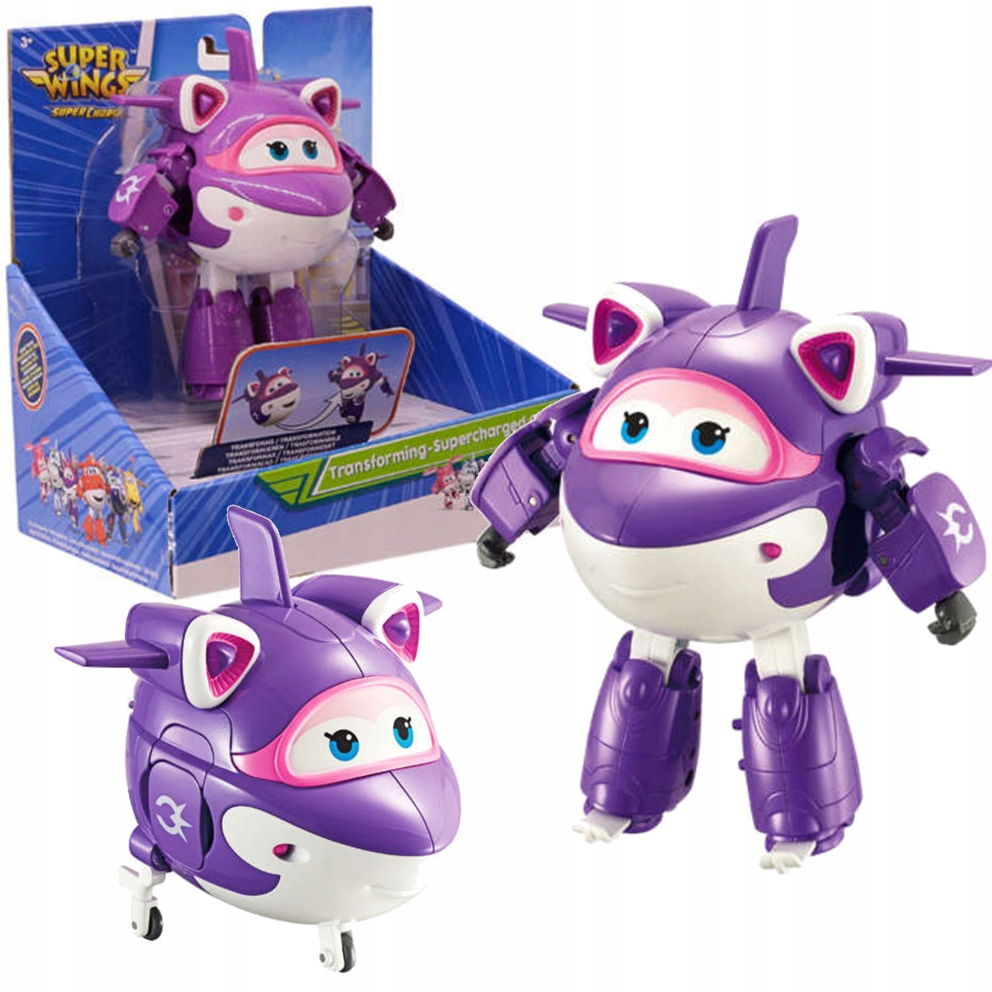 

Wings Samolot Robot Transformujący Crystal