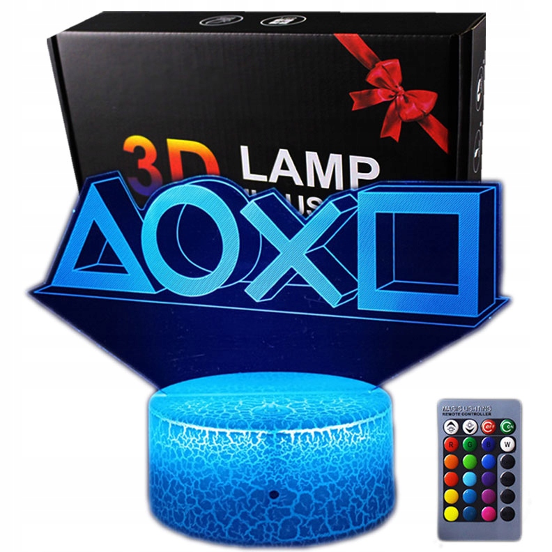 

Lampka 3D nocna led usb pilot Playstation Doxo