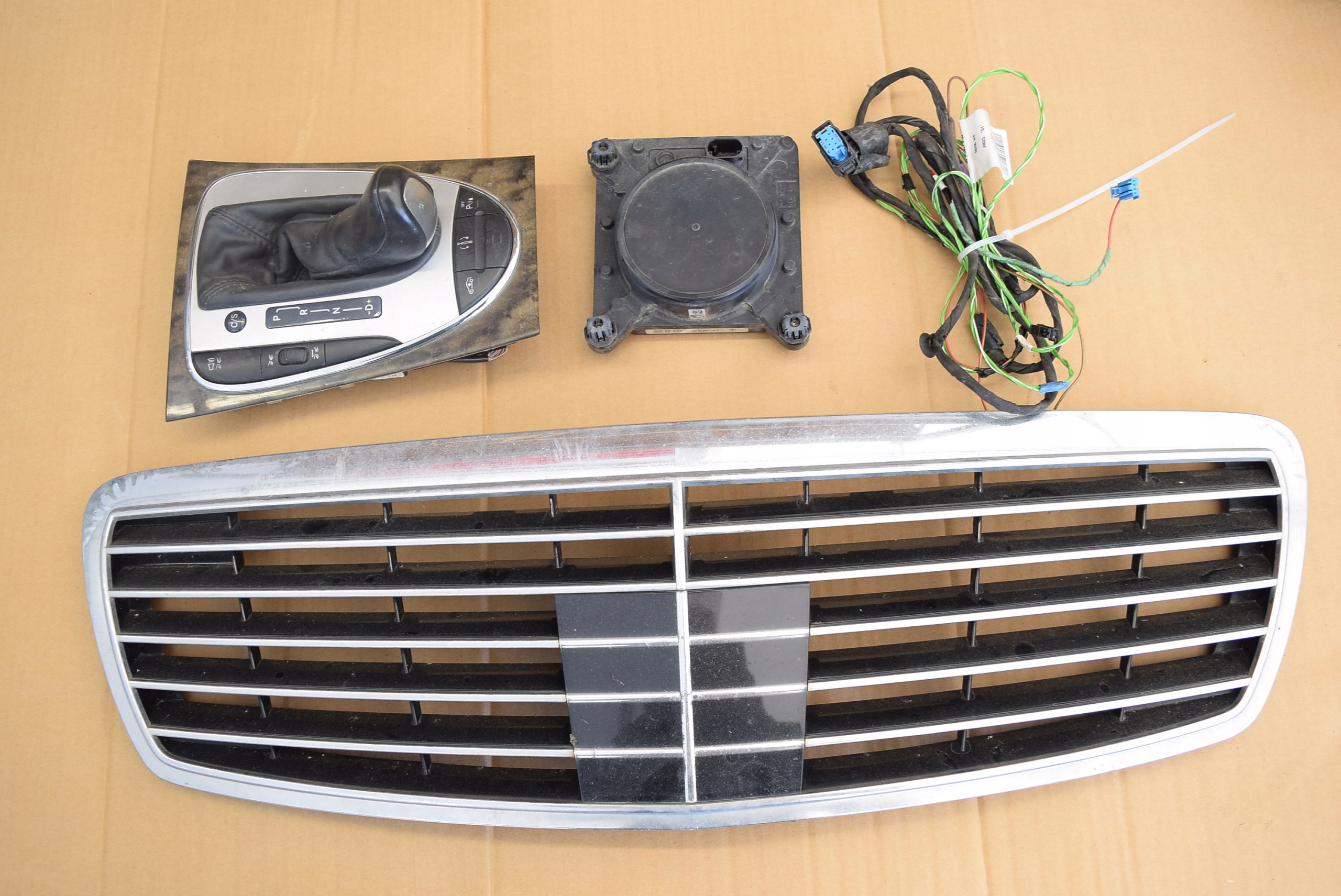 MERCEDES W211 AKTYWNY TEMPOMAT RADAR DISTRONIC APTRAPA KOMPLET