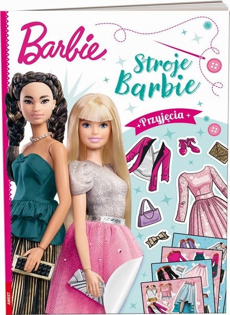 Barbie Stroje Barbie Przyjęcia ROB-1104 Dk