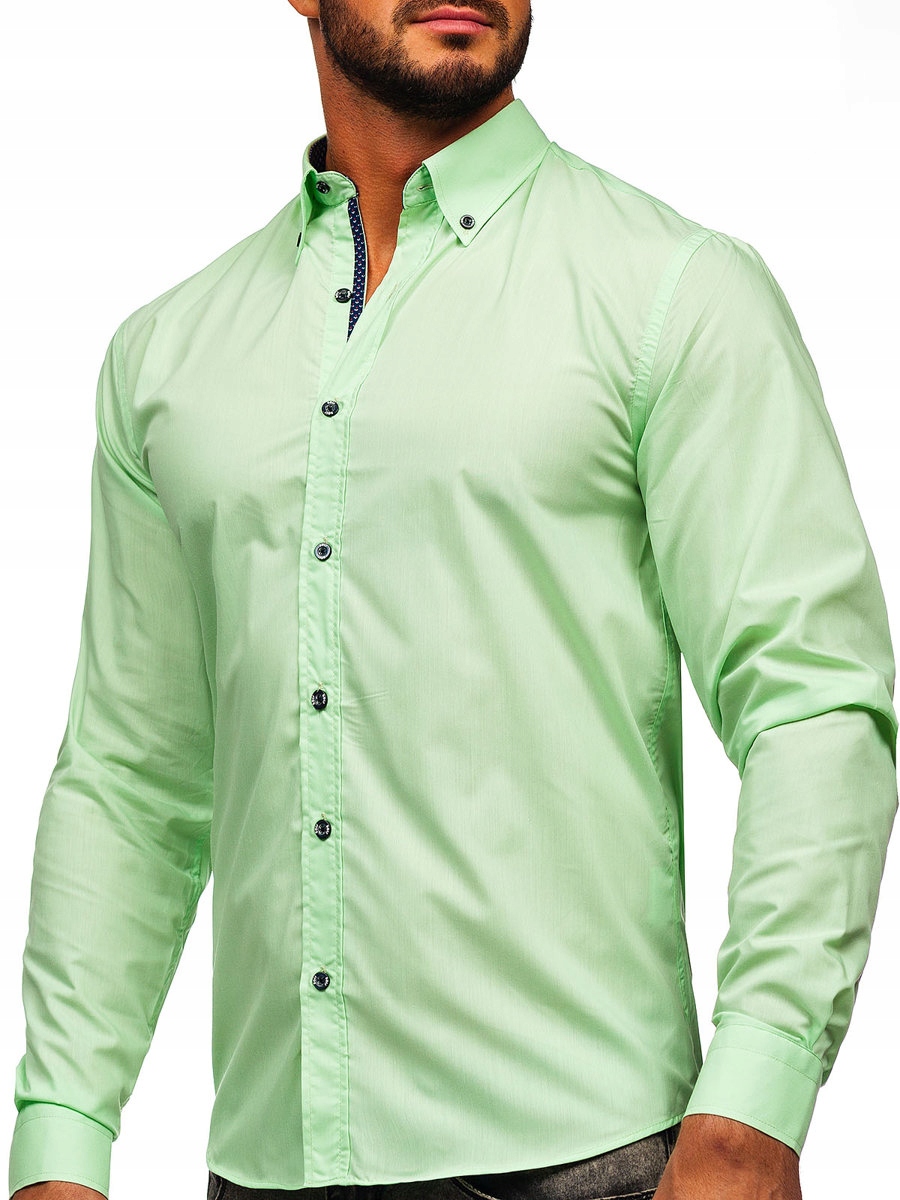 

Koszula Elegancka Jasnozielona 20716 ROZMIAR_2XL
