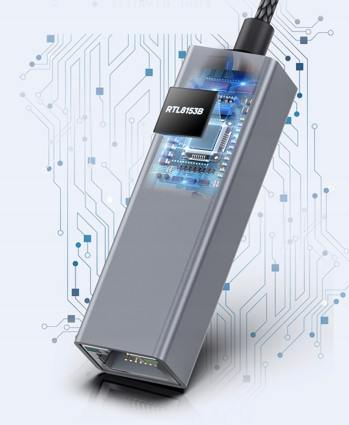 KARTA SIECIOWA USB 3.0 LAN RJ45 ETHERNET GIGABIT PRZEJŚCIÓWKA ADAPTER 1000M Kod producenta JL-U3101