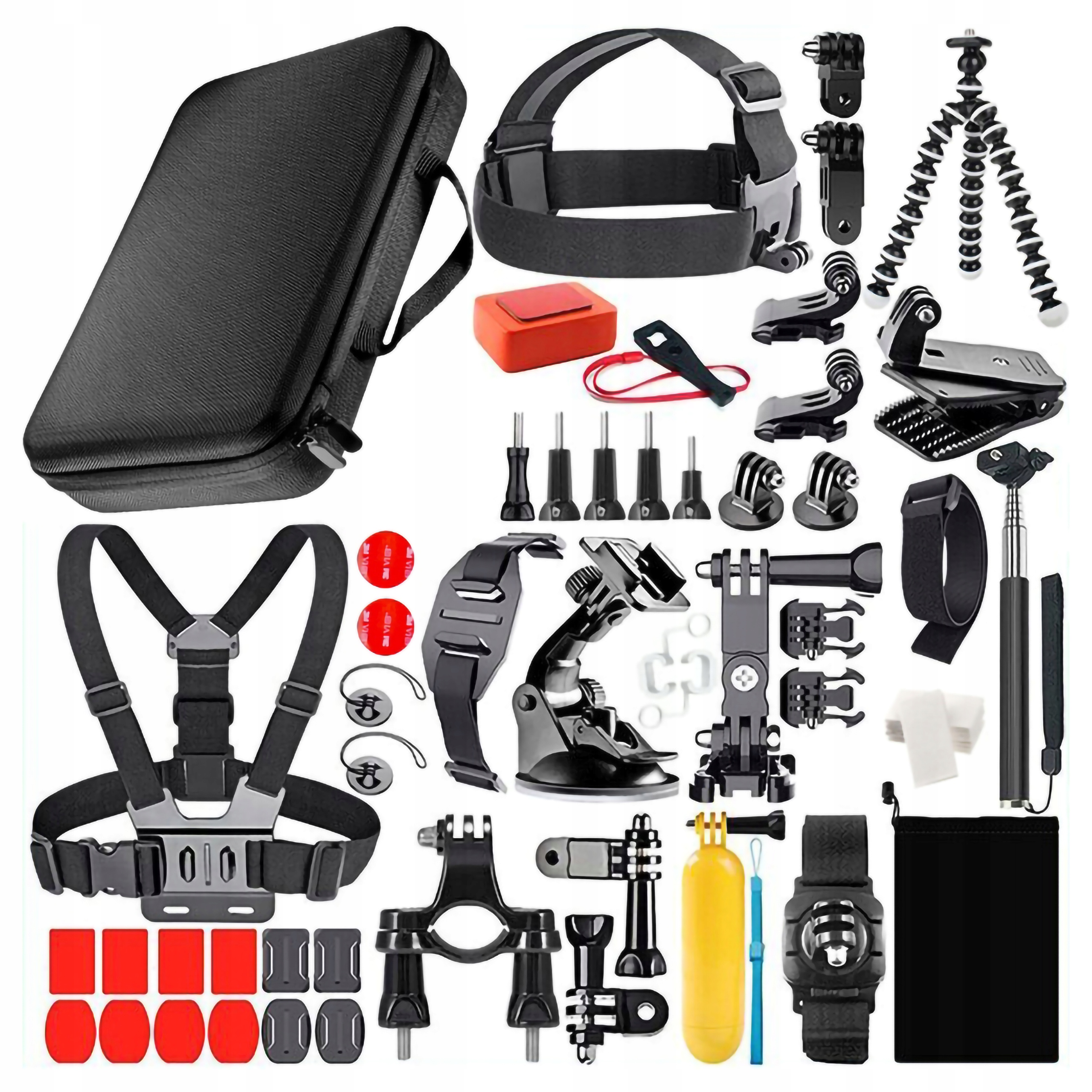 Montážní příslušenství pro GoPro Hero 13 12 11 10 9 8 7 6 5 4 3+ Black