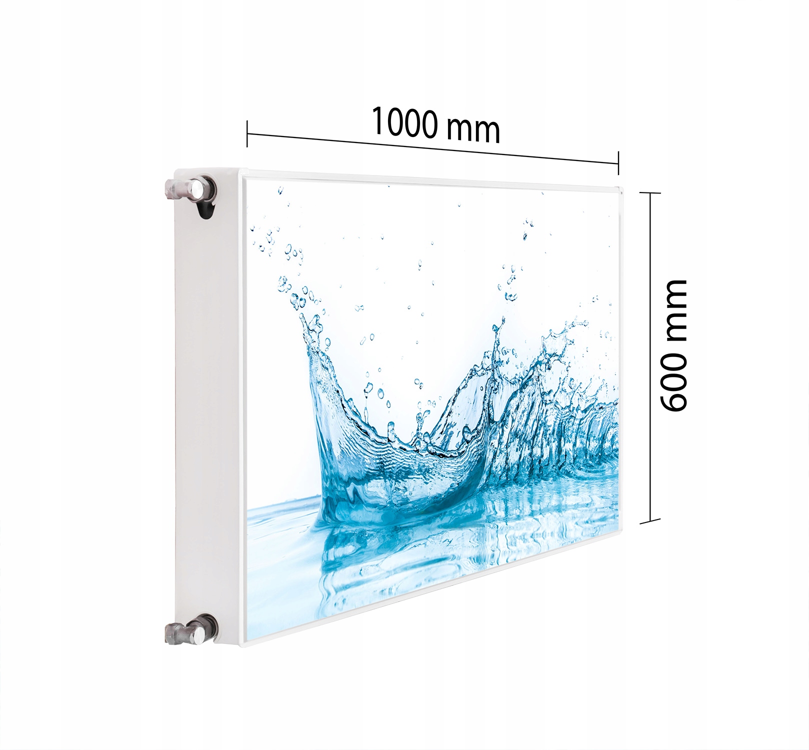 Kryt Na Radiátor Maskovač 100x60 Voda Podložka Magnet