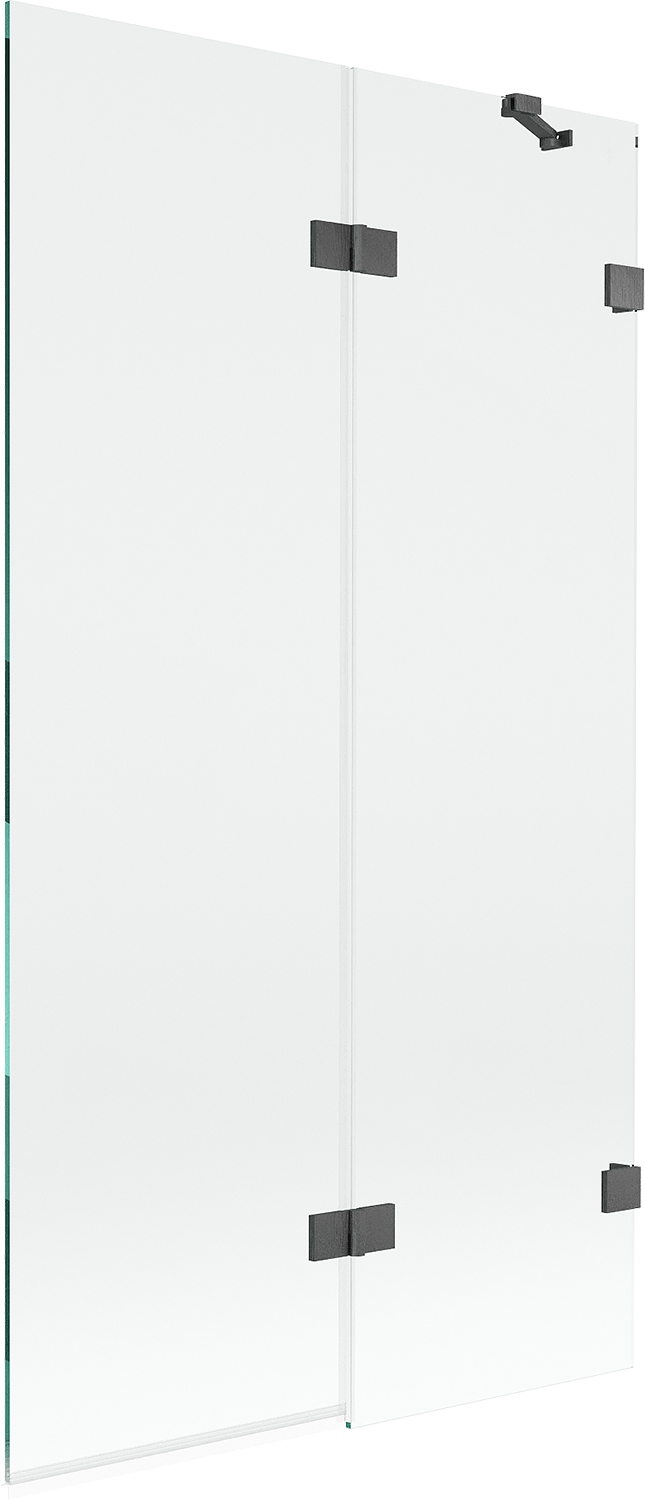 Mexen Lunar vanová zástěna dvoukřídlá pravá 100 x 150 cm, transparentní, gu