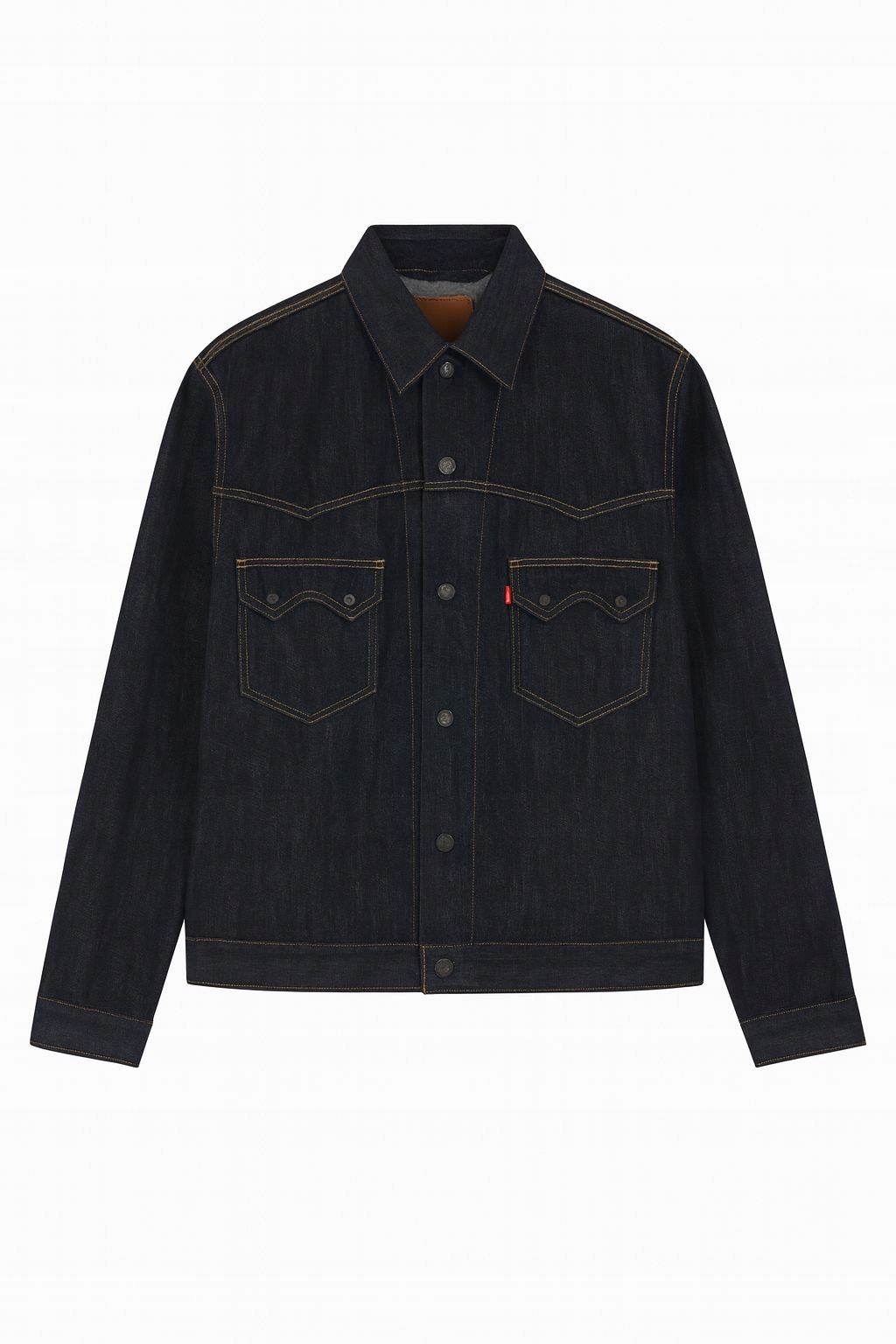 Y7070 Levis Western Trucker Jacket Tenká Pánská Džínová Bunda Xs/s/m