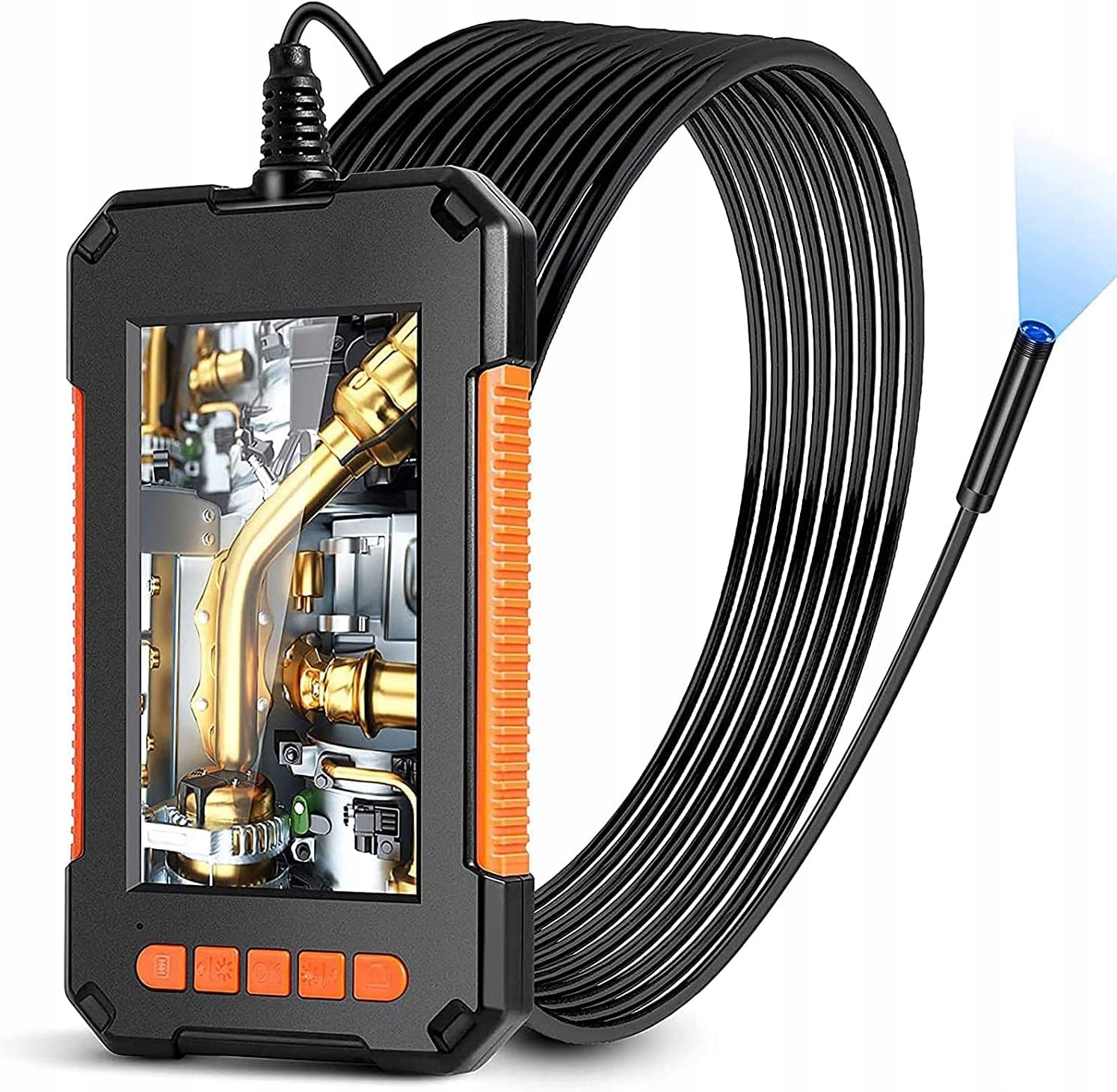 КАМЕРА ОГЛЯДУ ЕНДОСКОПА 5М ЖОРСТКА ВОДОСТІЙКА