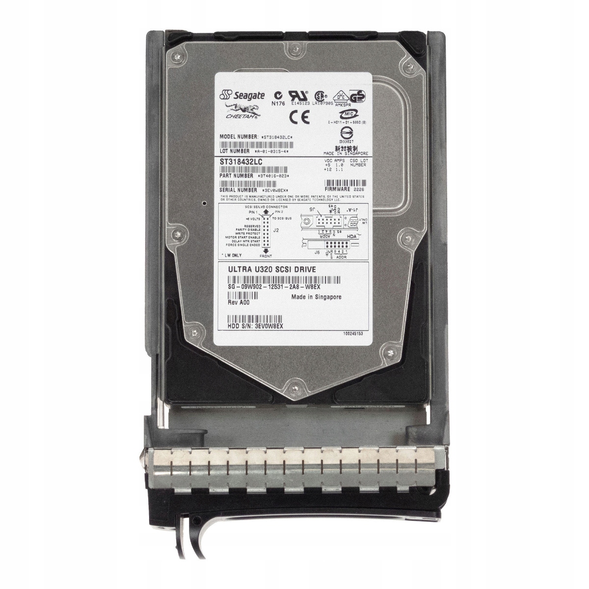 Dell 09W902 18GB Scsi U320 15K 8MB 3.5'' ST318432LC