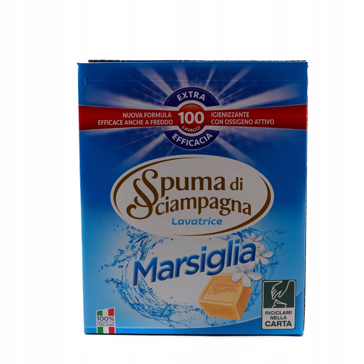 Spuma di Sciampagna Prací prášek s marseillským mýdlem 100 praní 4,5 kg