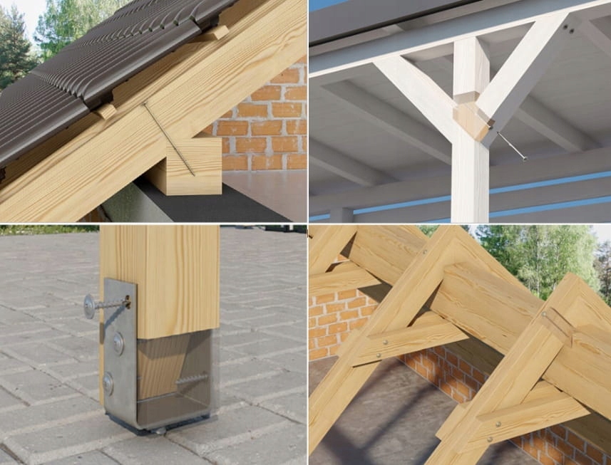 WKRĘTY CIESIELSKIE DO DREWNA 6x100 TORX TALERZOWE PODKŁADKOWE 100 SZT Długość całkowita 100 mm