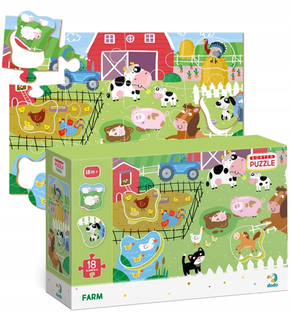 

Dodo Puzzle Sorter Farma 18 el.