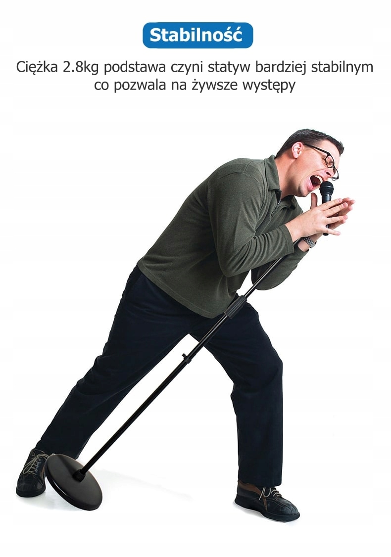 SSQ MS2 - statyw mikrofonowy prosty Model MS2