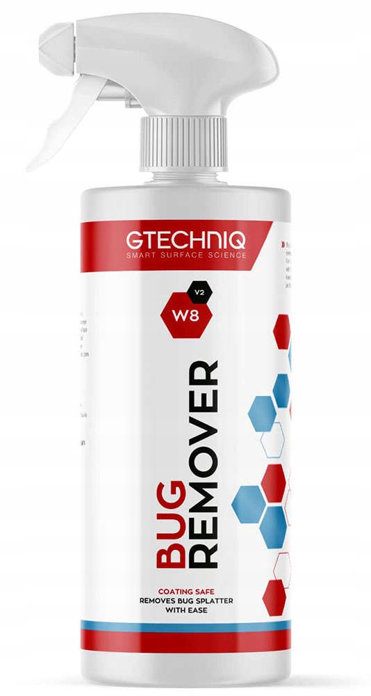 

Gtechniq W8 500ml Bug Remover do usuwania owadów