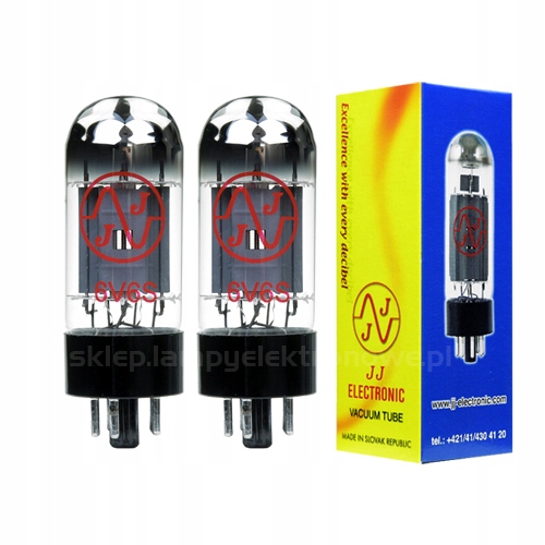 6V6S JJ-Electronic – vybraný pár