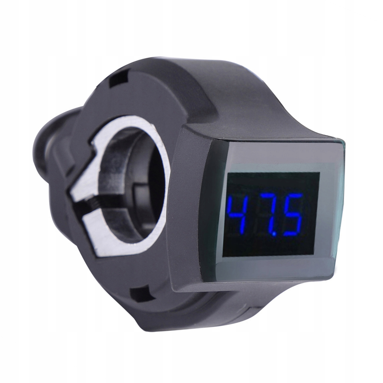 Miernik Napięcia Cyfrowy Led Woltomierz Do Roweru Rowerowa 22MM Kierownica