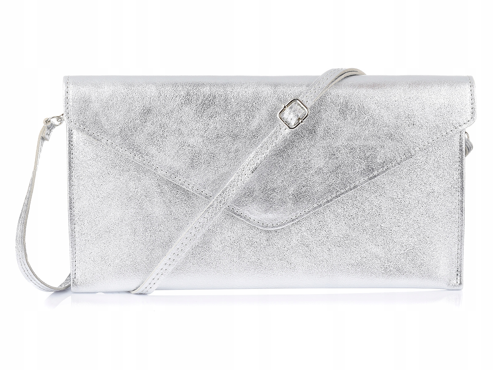 Psaníčko Kožená italská semišová taška na večerní nošení kůže