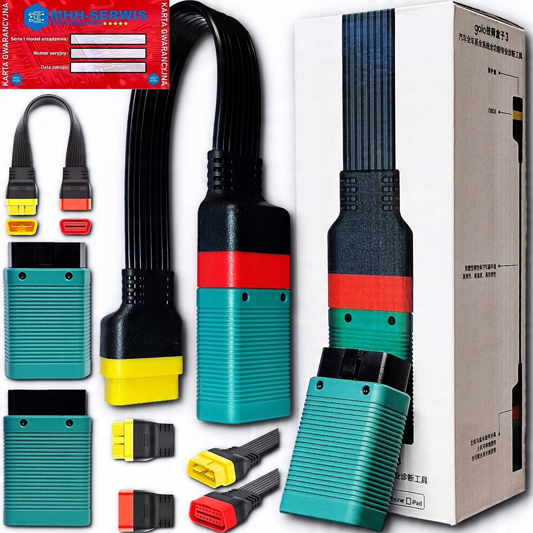 

Tester Golo X-diag PRO3S X431 Easydiag 3.0 J.pl