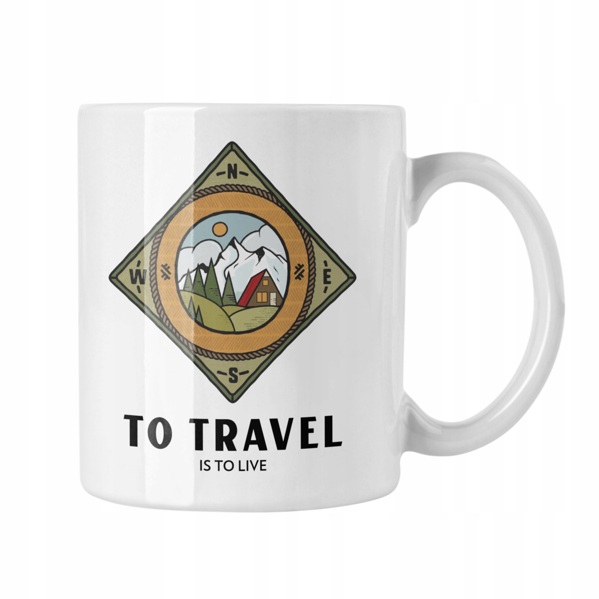 

Kubek To Travel Is To Live Dla Podróżnika