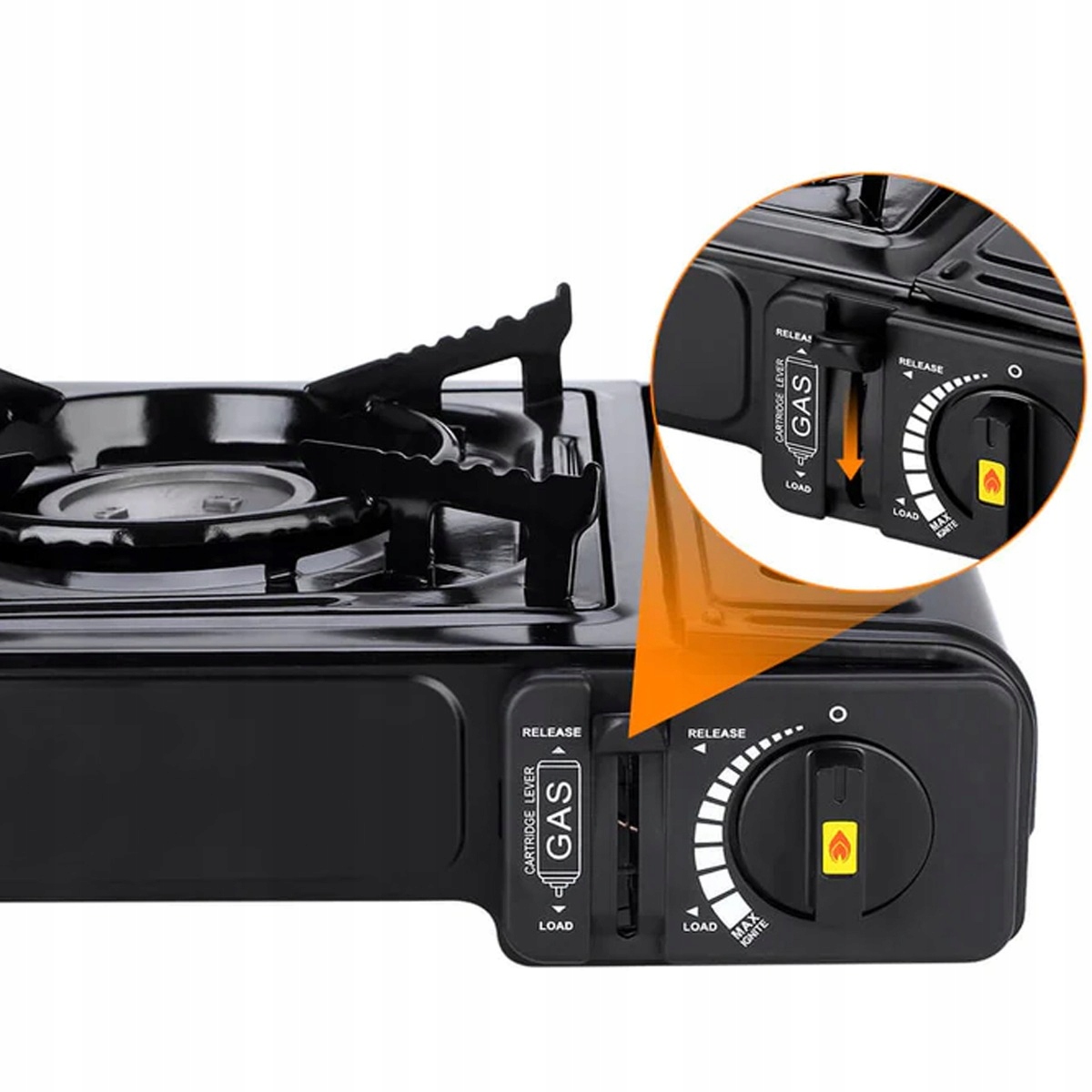 KUCHENKA GAZOWA TURYSTYCZNA POLOWA 2W1 Marka Happy Home