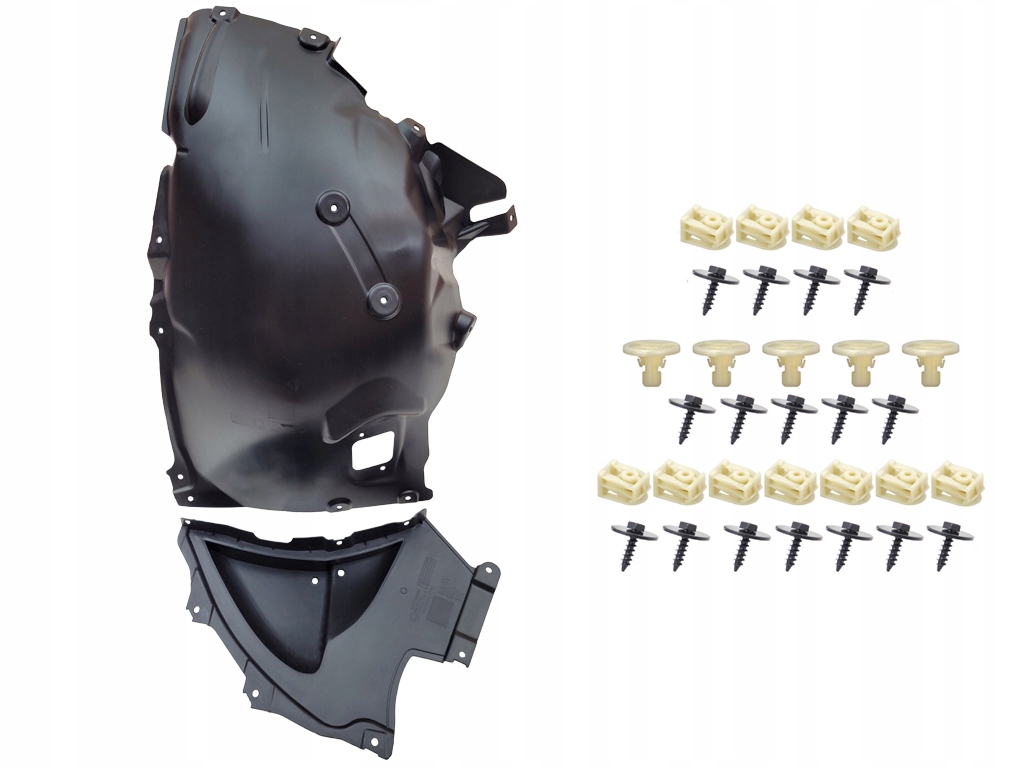 Přední kolo Pravý trojúhelníkový kryt přední Bmw 3 G20 G21 G28 spony 2018-