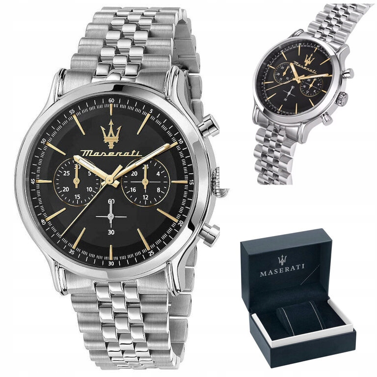 Elegantní Pánské Hodinky Maserati R8873618017 Epoca Dárek Krabička