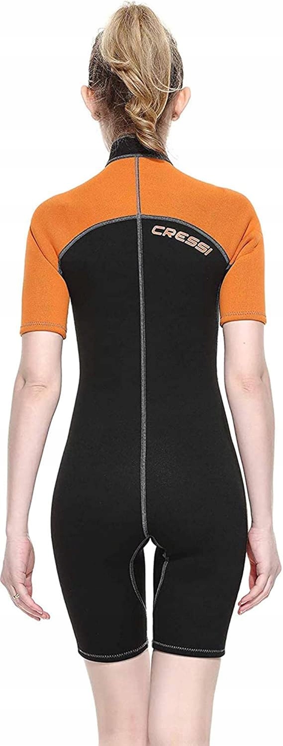 Kombinéza Cressi Lido Lady černá oranžová 2 mm L