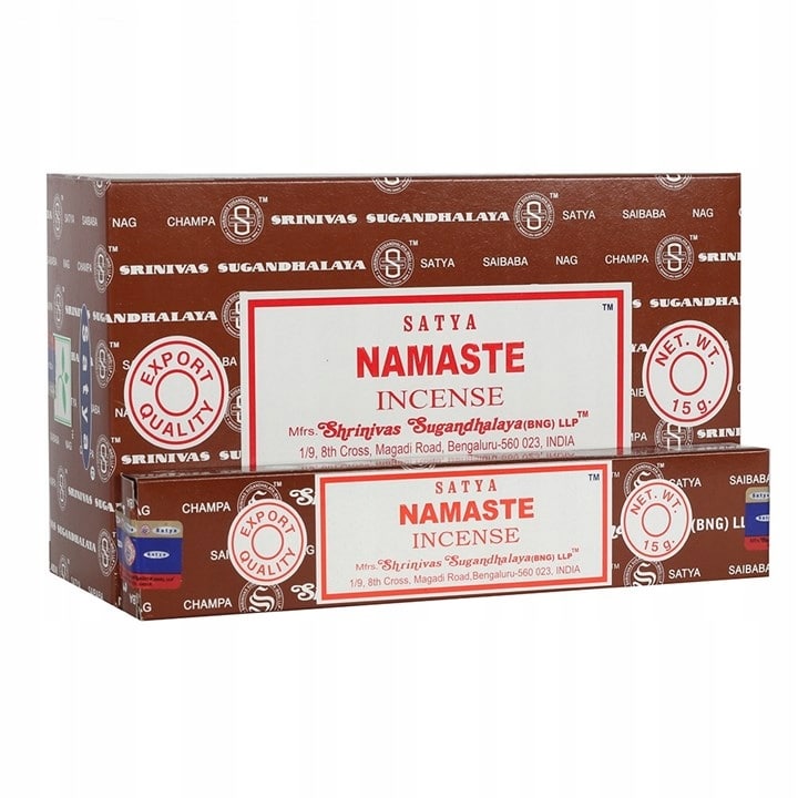 

Naturalne Kadzidło Satya Namaste 15G