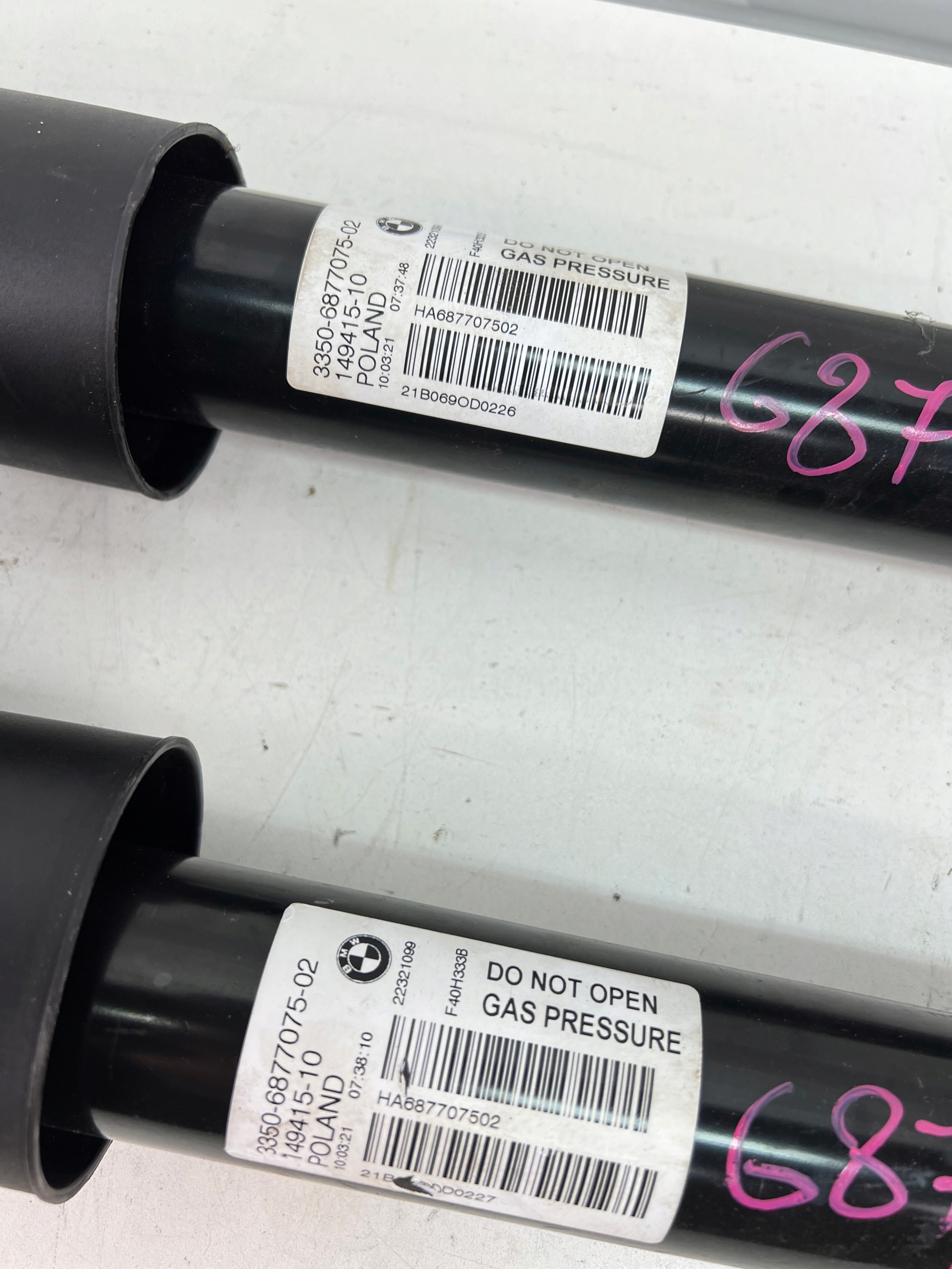 shock absorber rear BMW 1 F40 6877075