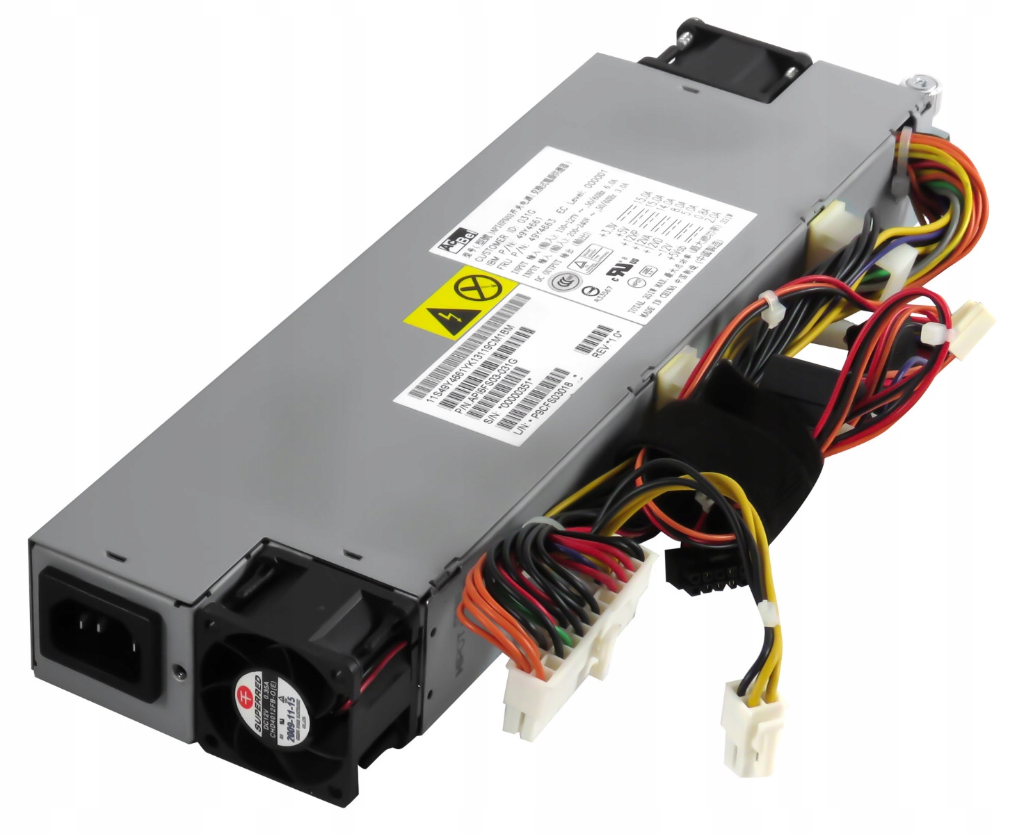 Ibm 49Y4663 49Y4661 350W API6FS03 x3250 Napájecí zdroj