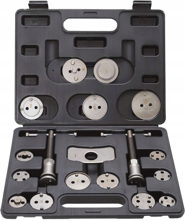 Sada na brzdové piesty, 18-dielna, Kraftmann