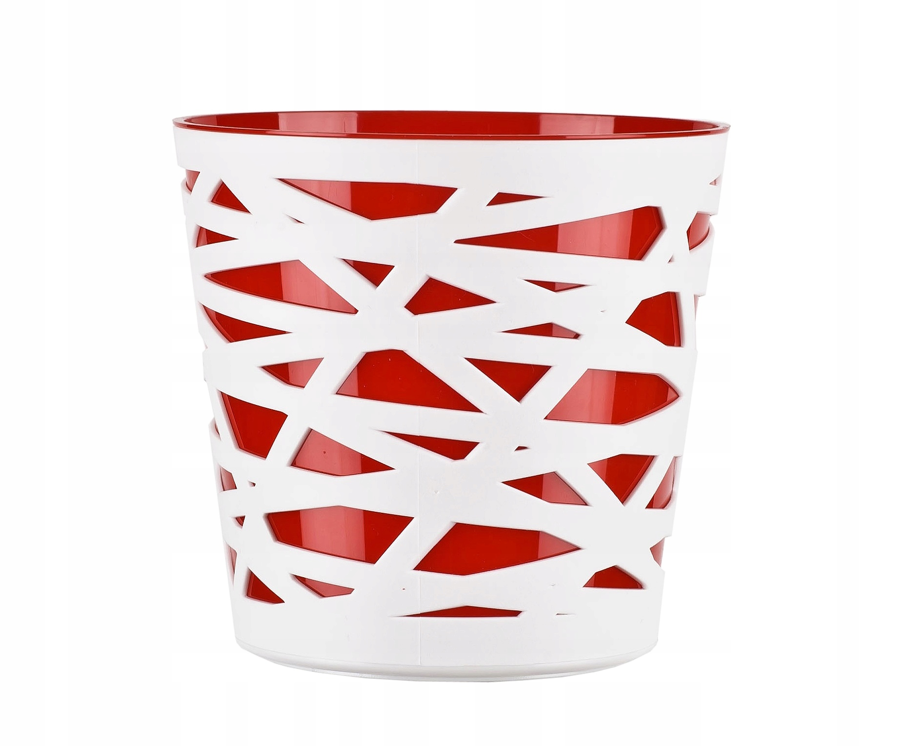 

Doniczka Osłonka Na Kwiaty Parapet Czerwona 17cm