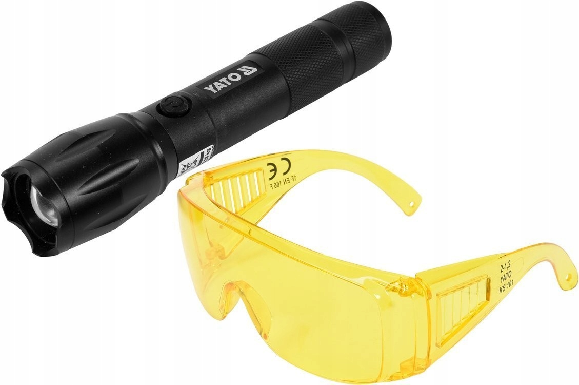 Latarka Uv Do Klimatyzacji Bursztynu 1W Okulary