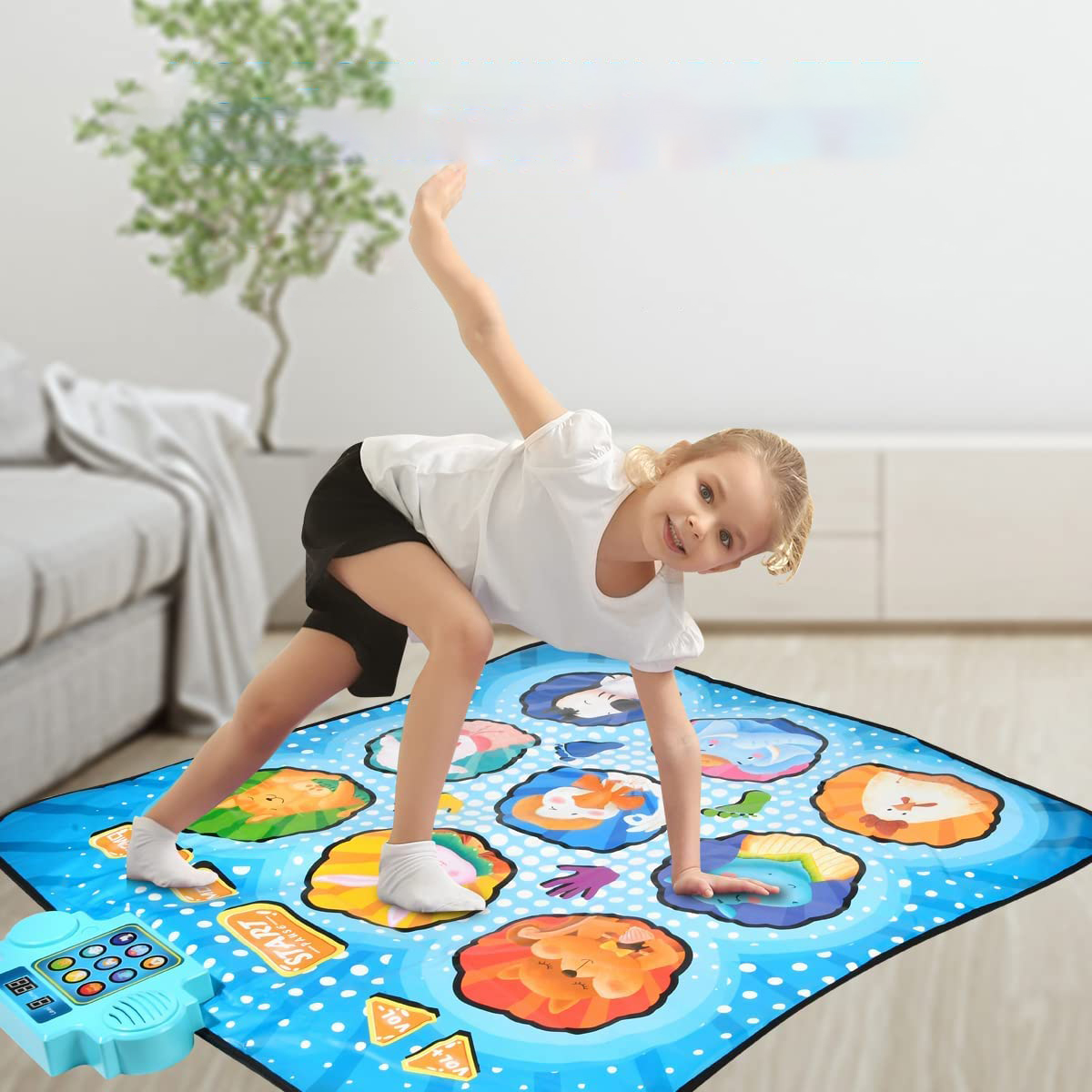 DUŻA MATA DO TAŃCA TAŃCZENIA MUZYCZNA TANECZNA GRA EAN (GTIN) 886545089621