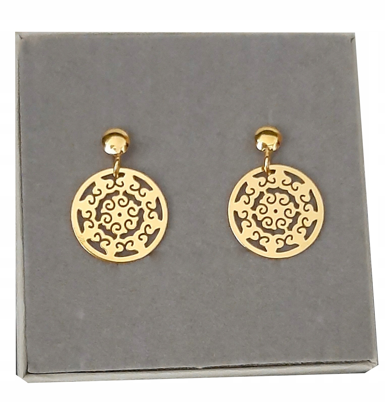 

Kolczyki wkrętki Ażur kolczyki gwiazd srebro 925