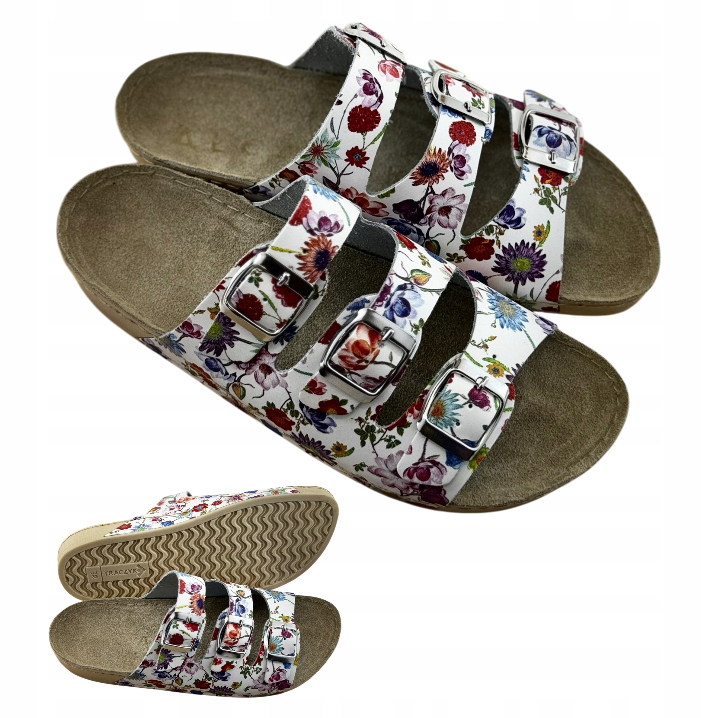 Kožené Nazouváky pantofle Fusbet Profilované Výrobce Vložka vel. 40