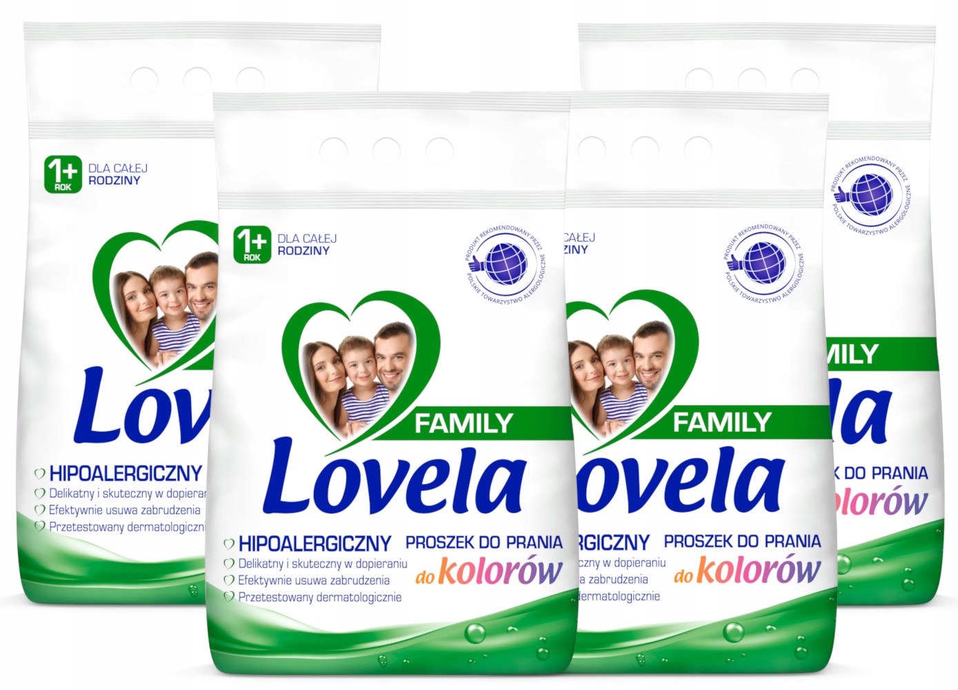 Levně Lovela Family Prací prášek Barva 8,4 Kg 112pr