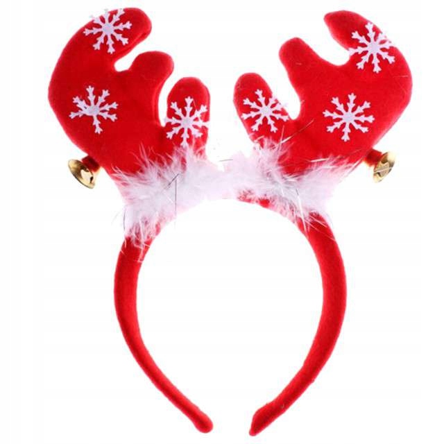 OPASKA ROGI RENIFERA na święta CZERWONA RUDOLF