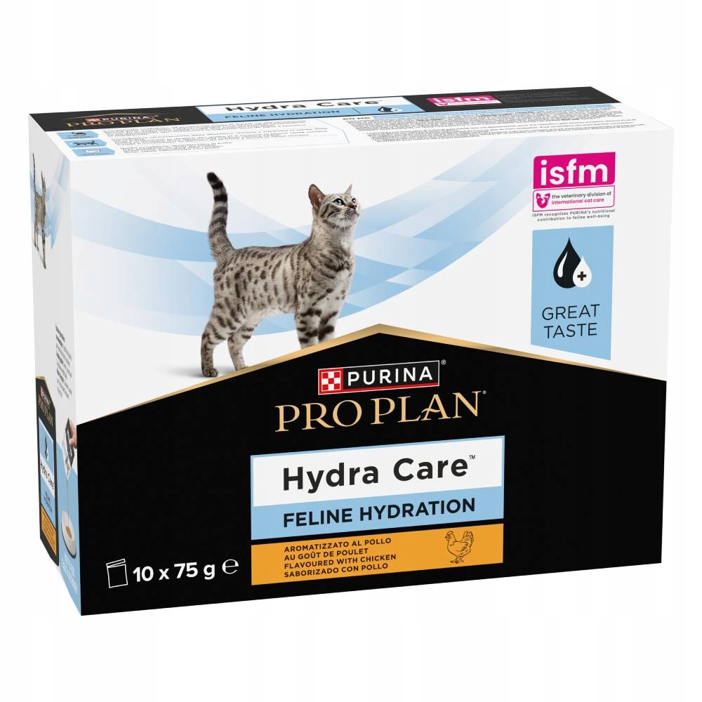 Vlhké Krmivo Purina Hydra Care Zavlažovací doplněk Pro Kočky 75 g 10 ks