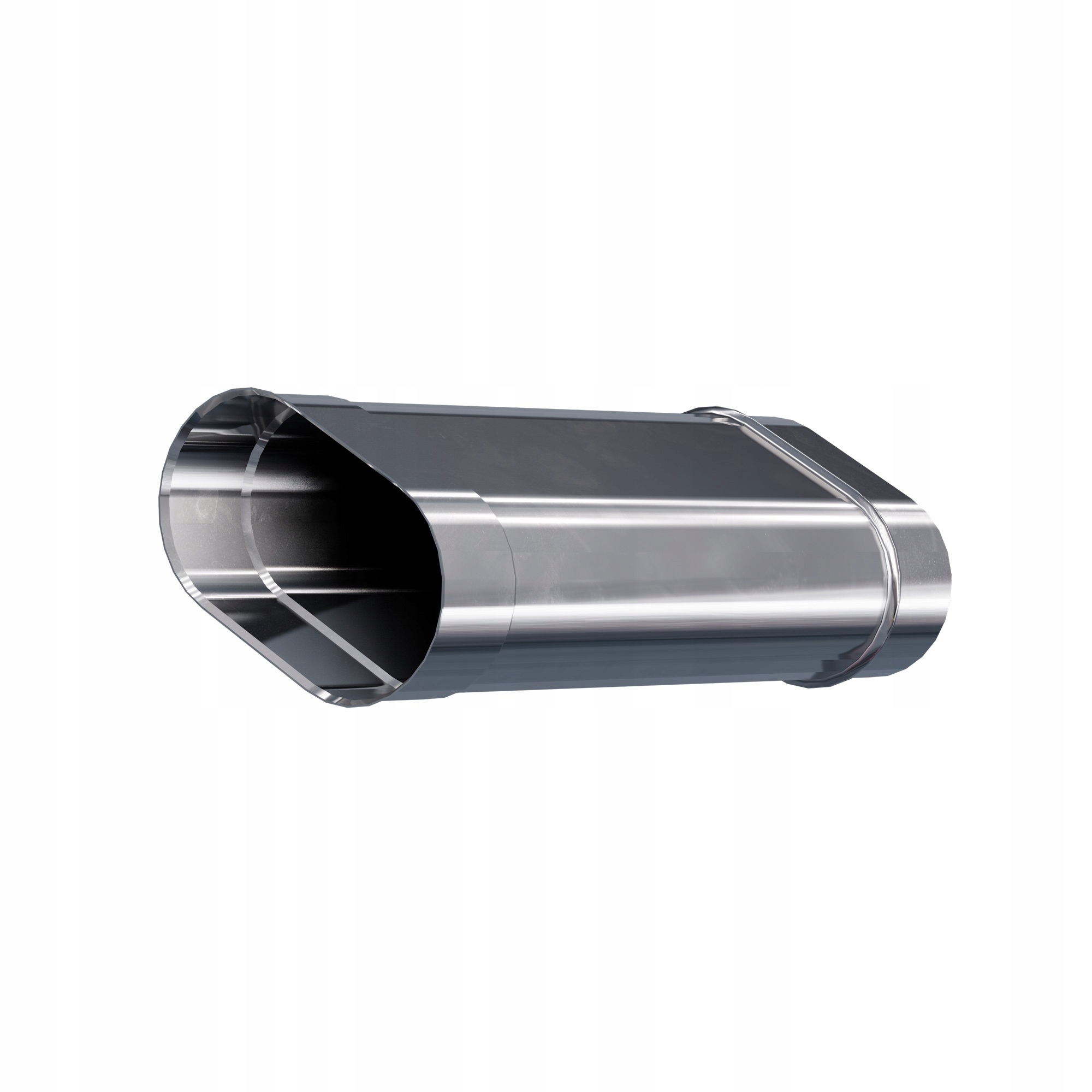 Ko Trubka komínová trubka oválná 110x230 mm gr 1,0 mm 0,5 m komínová vložka