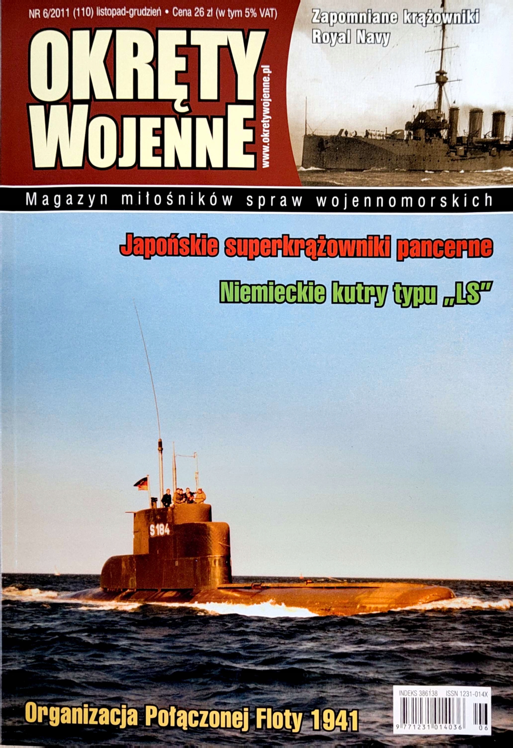 OKRĘTY WOJENNE 6/2011