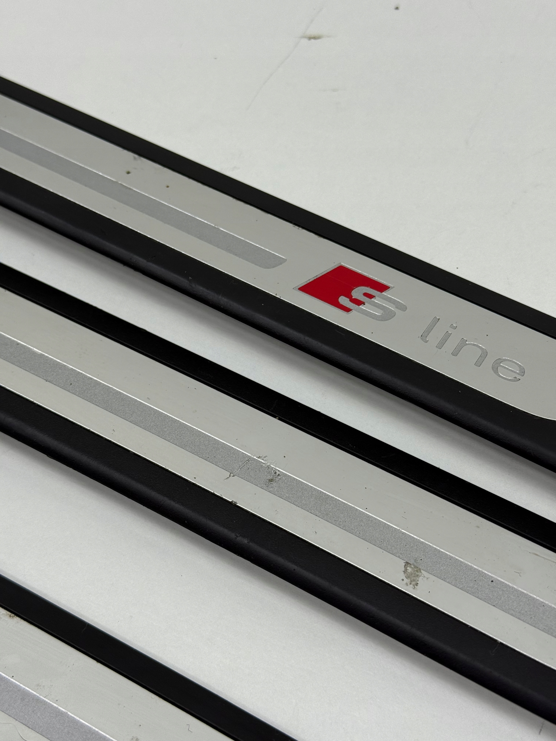 AUDI A6 C7 S-LINE mouldings caps threshold KOMPLET SLINE