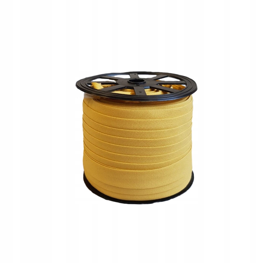 Lamówka bawełniana Taśma 1mb szer. 18 mm nr 629a Musztarda