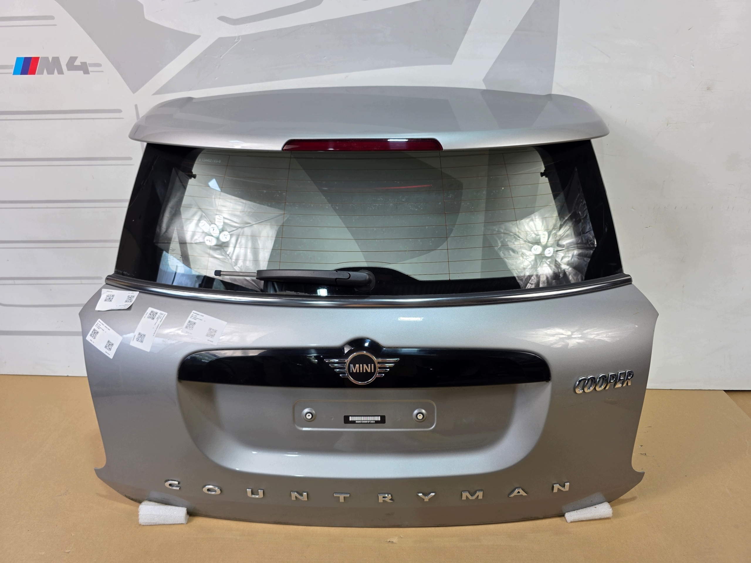 boot door rear MINI F60 C6B MELTING SILVER III METALLIC
