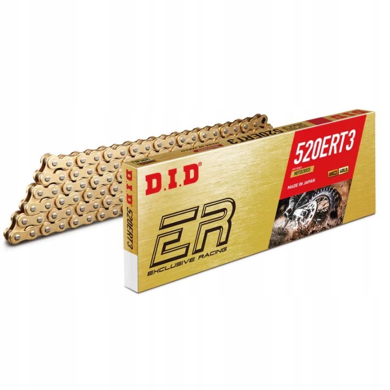 Reťaz DID 520 ERT3 G&G-114 motocross II trieda