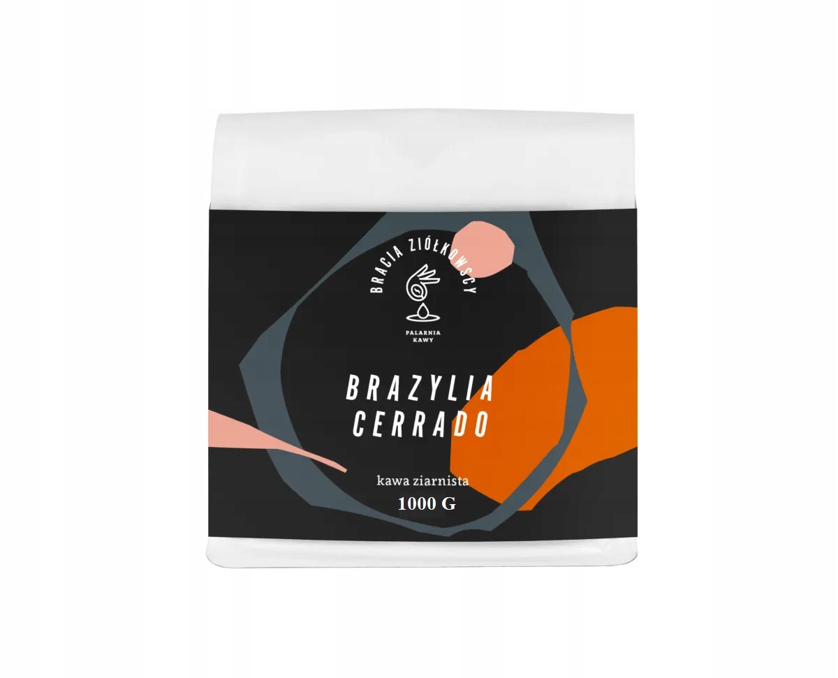 Káva zrnková Bracia Ziółkowscy Arabica Brazílie Cerrado 1000 g 1 kg