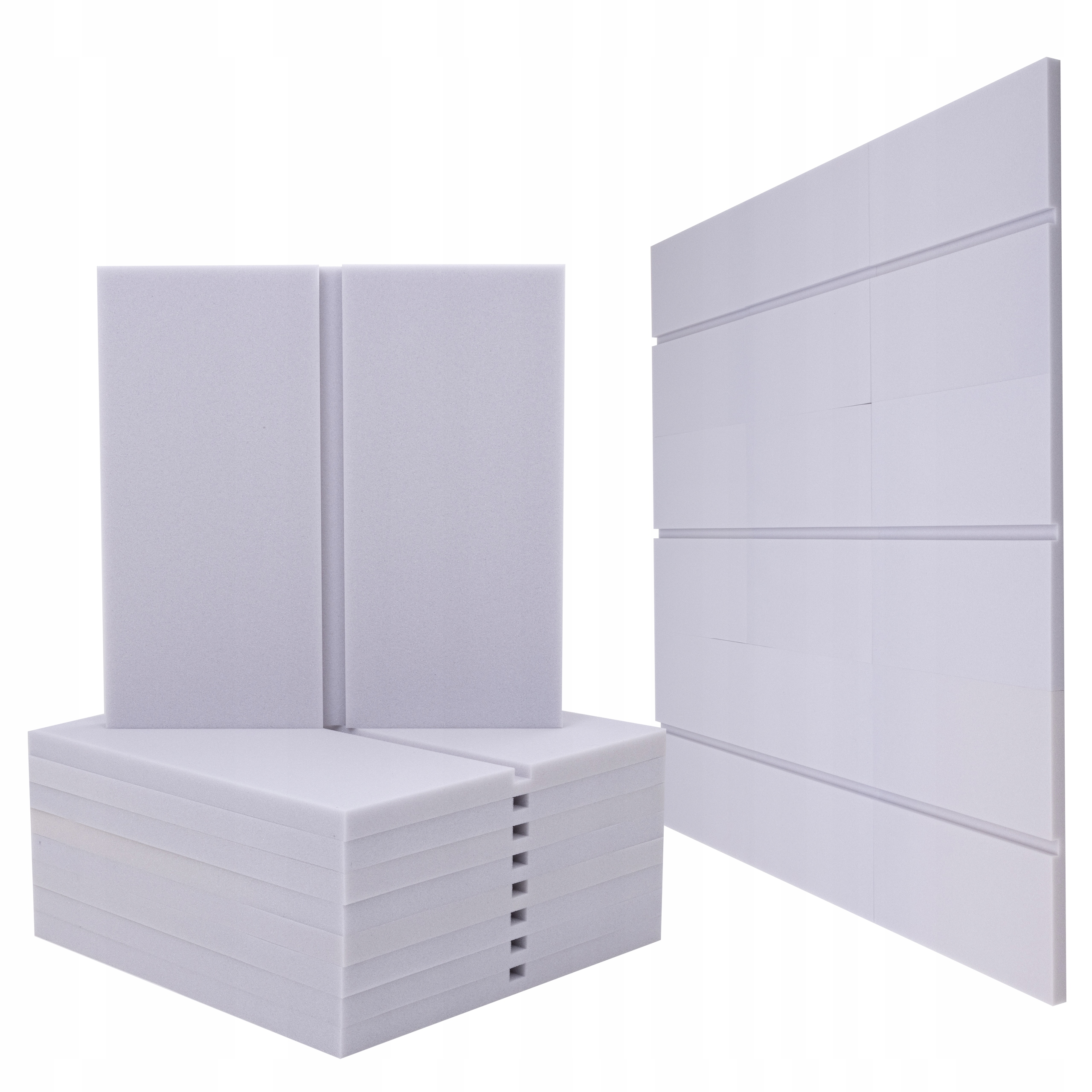 Dekorativní panely na zeď 9 ks, moderní design, odhlučnění bytu