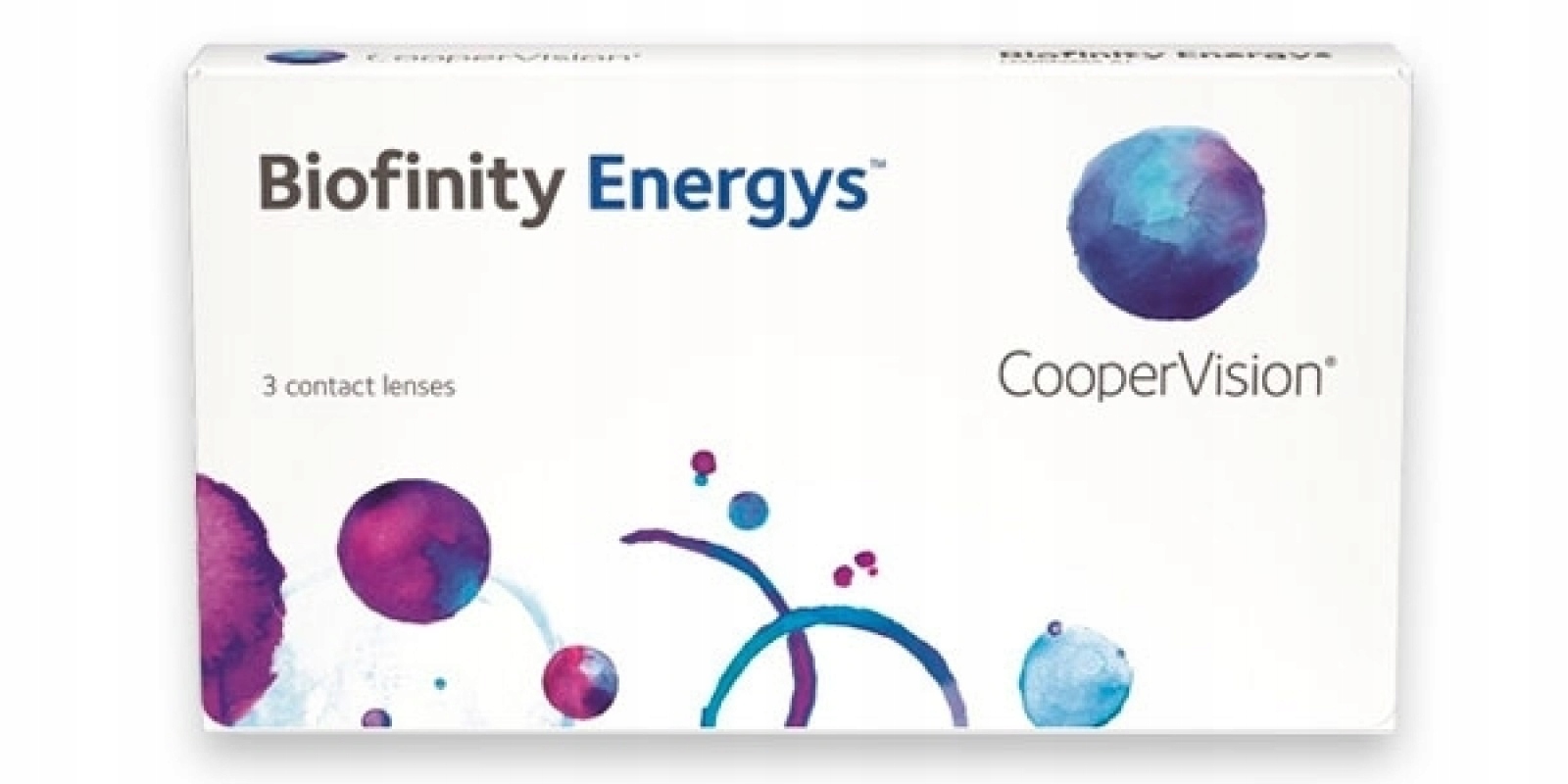 

Soczewki miesięczne Biofinity Energys 3 szt