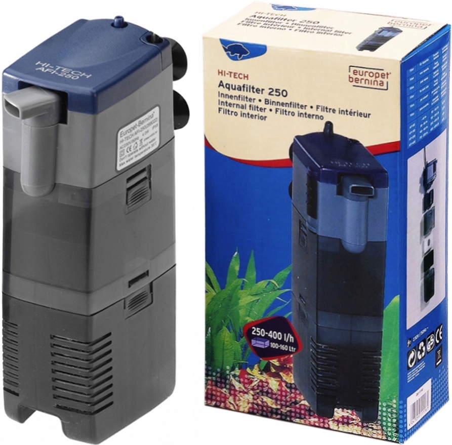 

Ebi Hi-Tech Aqua-Filter 250 Filtr wewnętrzny